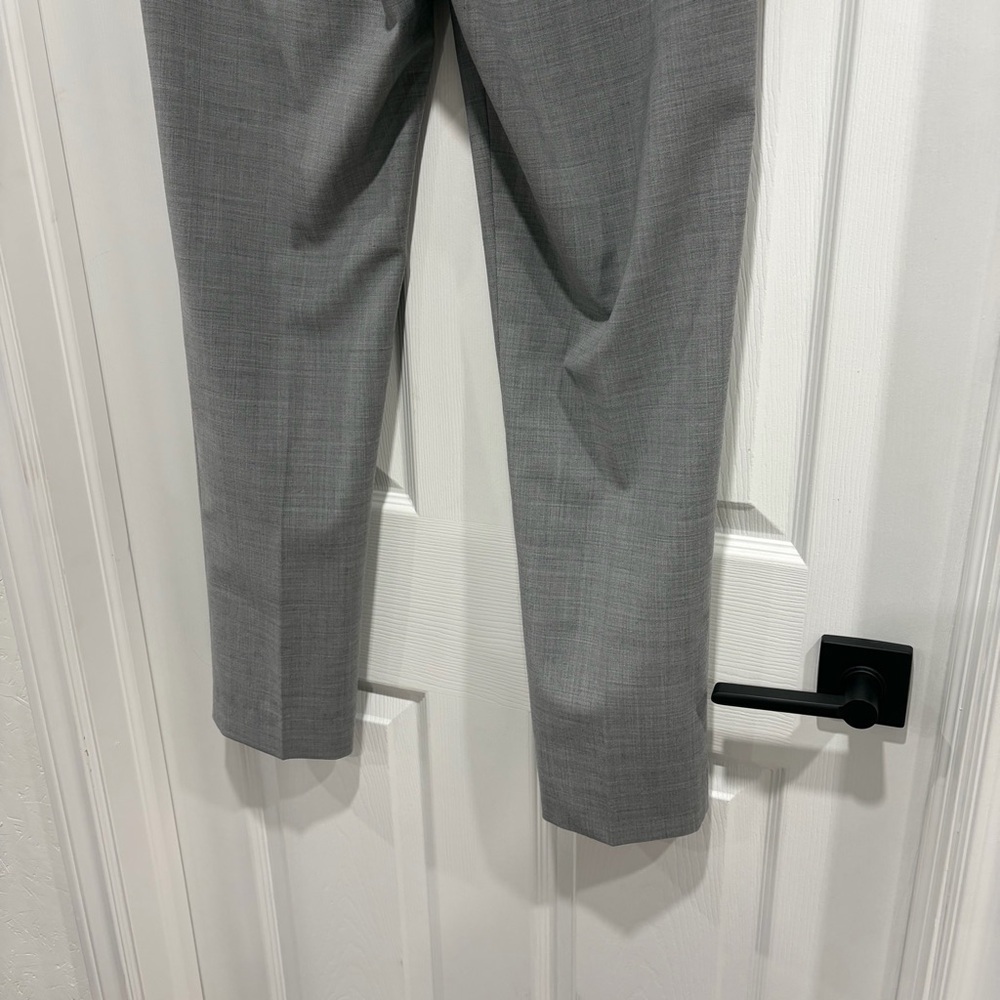 2/$25 Zara Man Men's Grey Dress Pants Wool Blend - Picture 6 of 8